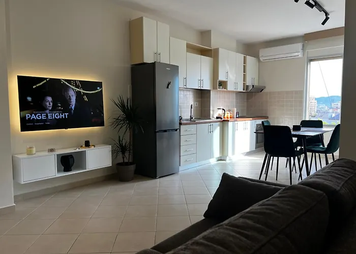 Sunset Charm Retreat With Panorama View Tirana